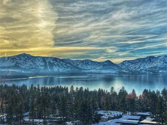 Lake Tahoe in Winter