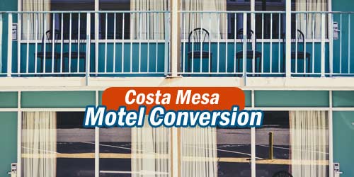 Costa Mesa hotel for homeless